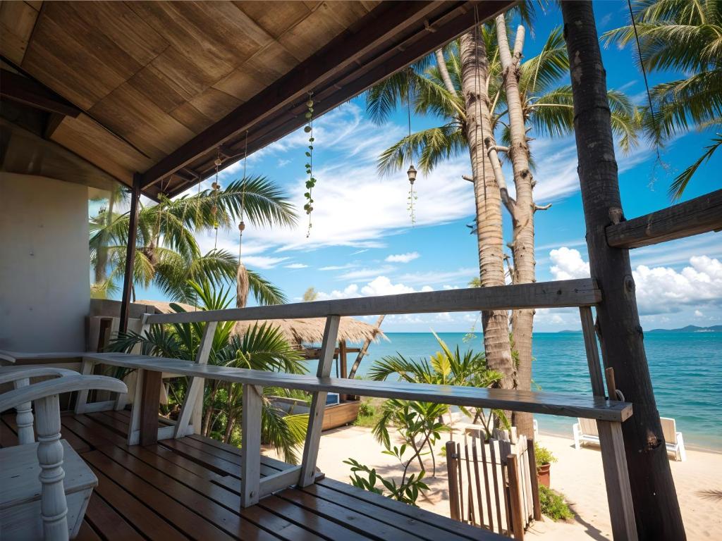 A Little Bungalows by Beach