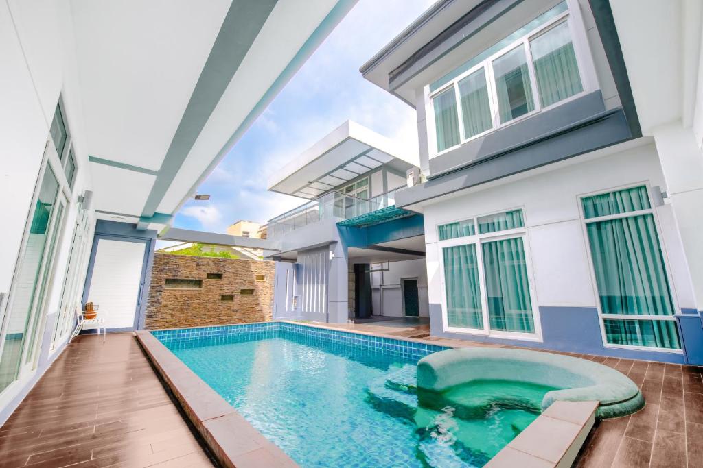 Luxury Pure Modern Pool Villa